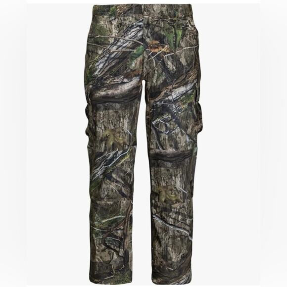 Mossy Oak Men’s Technical Layer Pant Lightweight Camouflage 4 Pockets 2XL - Picture 1 of 13